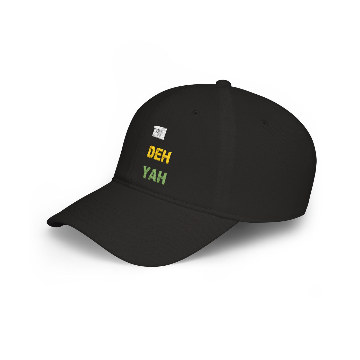 Mi Deh Yah Embroidered Cap | Uptime & Vibes