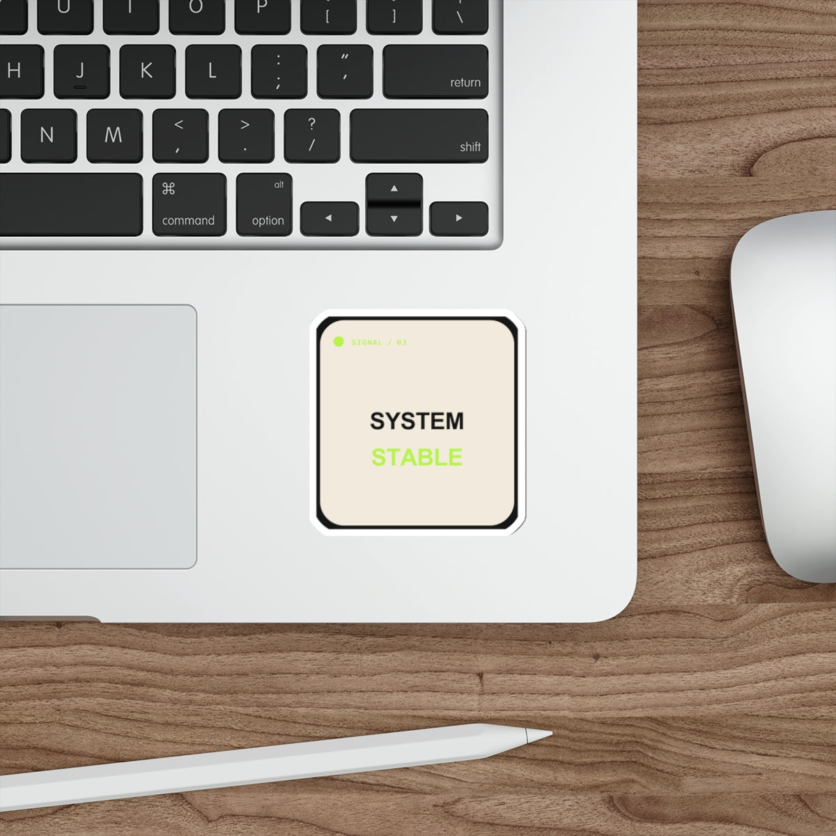 System Stable — Die-Cut Sticker