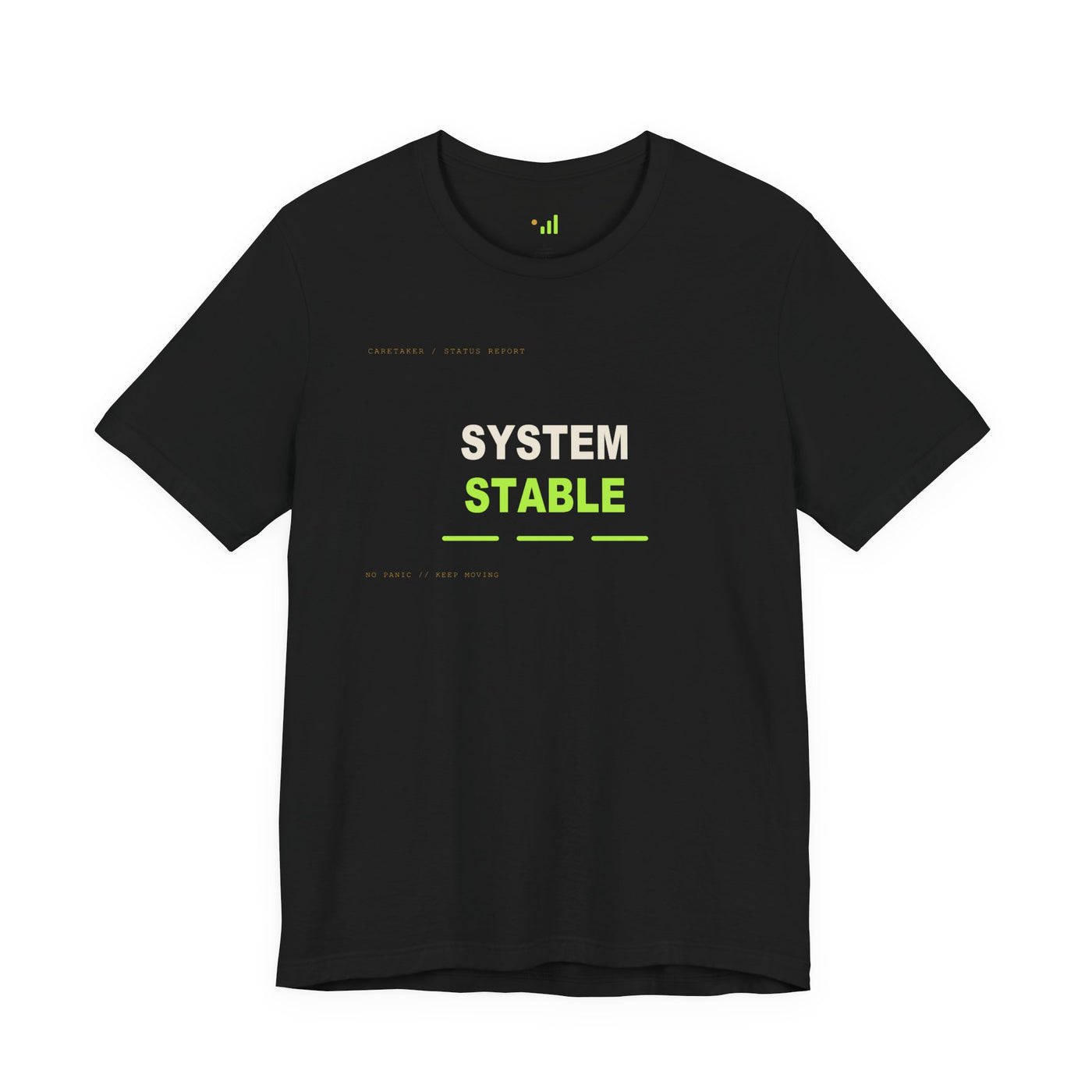 System Stable Tee | Uptime & Vibes