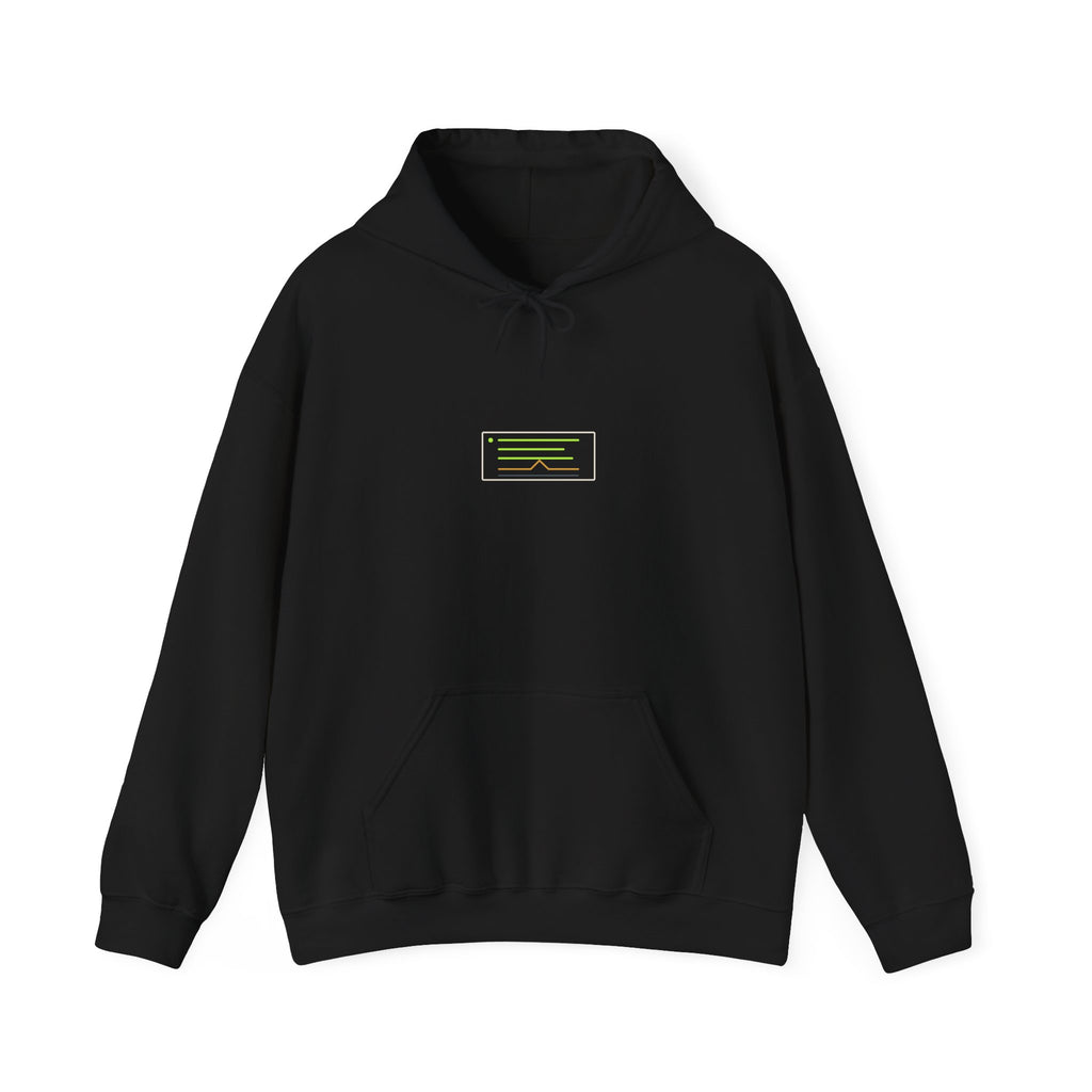 No Drama Just Deploy | Uptime & Vibes — Hoodie