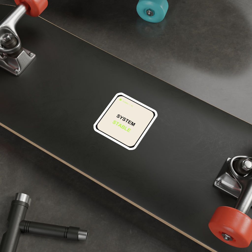 System Stable — Die-Cut Sticker