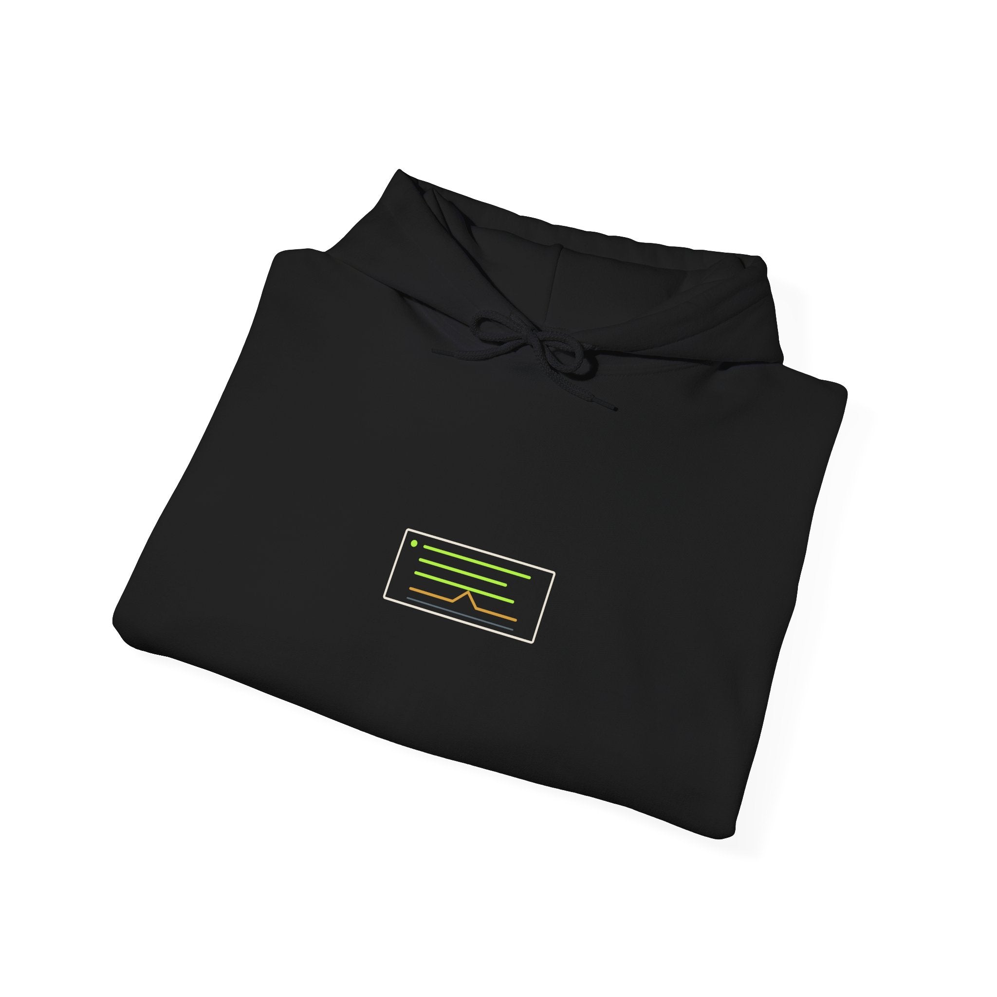 No Drama Just Deploy | Uptime & Vibes — Hoodie